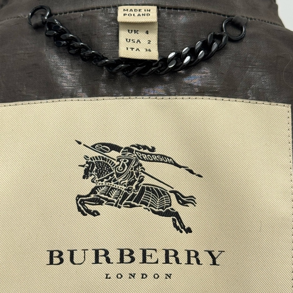 Burberry Metallic Color  Trench Coat - Picture 7 of 13
